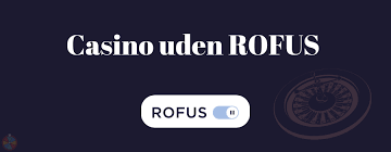 Oplev Online Casinoer Uden om ROFUS